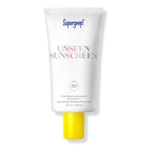 Supergoop! Unseen Sunscreen SPF 50 Invisible Sun Protection 2.5oz-$ FIRM